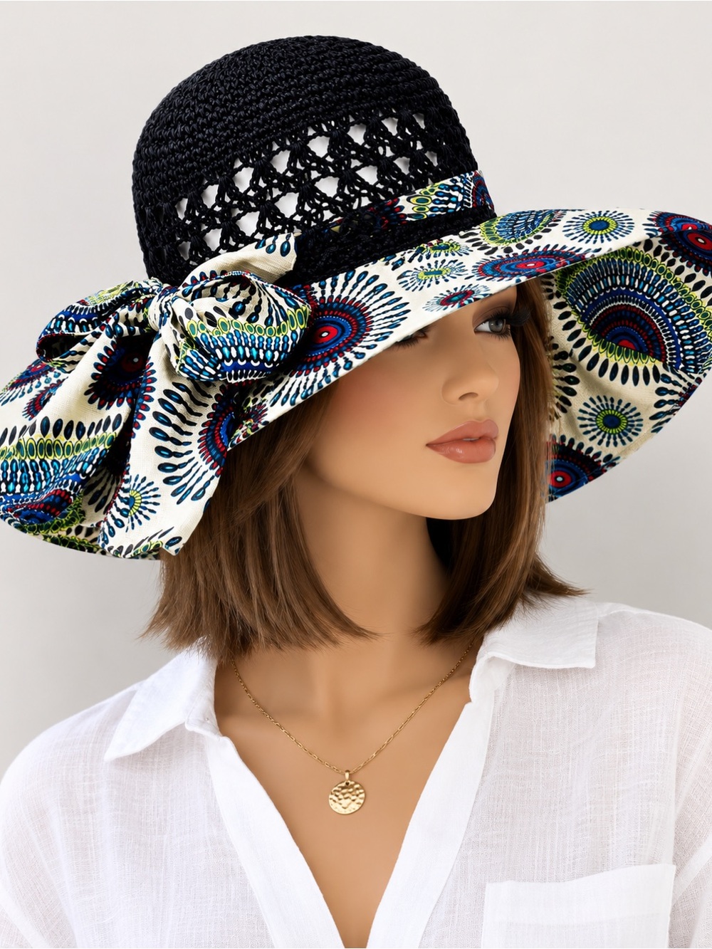 Bohemian Style Beach Sun Hat